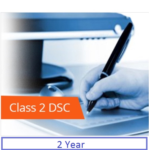 DSC Class 2 Signature (2 Years)